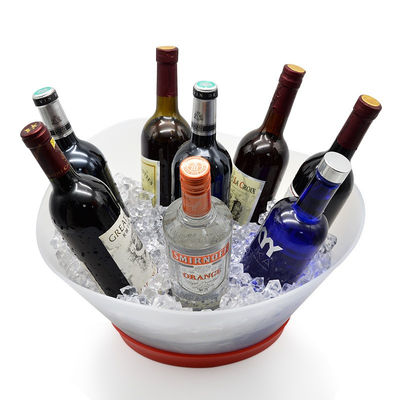12L Rechargeable Light Up Peinture Laser LED Seau de glace pour le champagne et la bouteille de vin