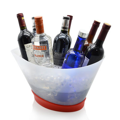 12L Rechargeable Light Up Peinture Laser LED Seau de glace pour le champagne et la bouteille de vin
