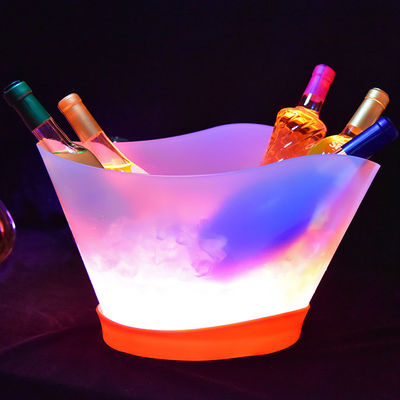 12L Rechargeable Light Up Peinture Laser LED Seau de glace pour le champagne et la bouteille de vin