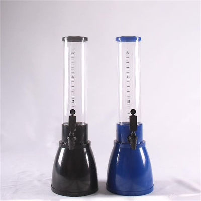 Baril de bière à tube de glace personnalisé avec distributeur de robinet et tour de bière à refroidissement par glace