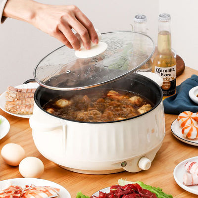 Couche antiadhésive maison Skillet électrique Chaudron électrique portable pour ménage