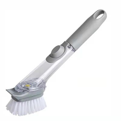 3 têtes de nettoyage remplaçables éponge de lavage de savon PP TPR brosse à dents à laver les plats