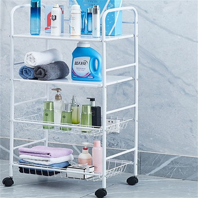 Organiseur de rangement de cuisine de rangement de rangement de rangement de niveau 5 avec conception stable de roulement rotatif