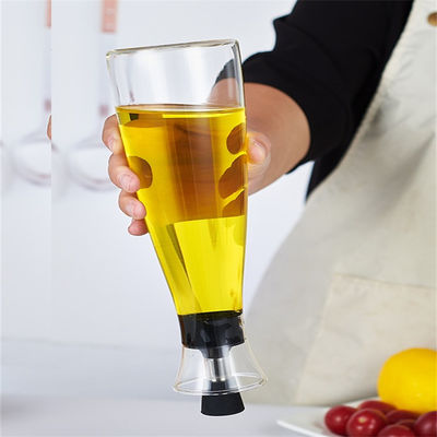 Pot à huile en verre à haute teneur en borosilicate pour cuisine Autres outils de cuisson et résistant à la chaleur
