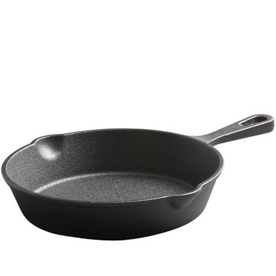 Poêle à frire en fonte de 9-30 cm cuite à la vapeur pour les besoins de cuisson à l'extérieur