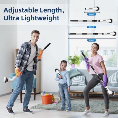 9 Têtes remplaçables Purificateur électrique de baignoire sans fil pour brosse de nettoyage domestique