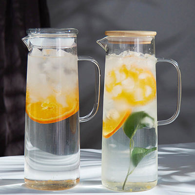 Zapper de jus ménager avec verre à borosilicate élevé épaissi et couvercle en acier inoxydable