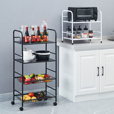 Carré Fruit légume 3/4/5 couches Étagère rotative étagère de cuisine multifonctionnelle