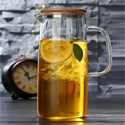 Zapper de jus ménager avec verre à borosilicate élevé épaissi et couvercle en acier inoxydable