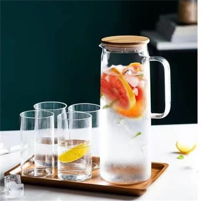 Zapper de jus ménager avec verre à borosilicate élevé épaissi et couvercle en acier inoxydable