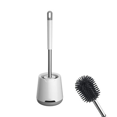 TPR Ronde Pâte de nettoyage en plastique Porteur de brosse de toilette pour une hygiène de salle de bain supérieure