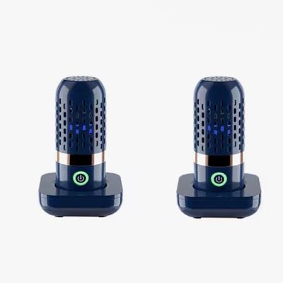 Nettoyant alimentaire sans fil à pile intégrée en forme de capsule pour petites maisons Couleur bleu foncé