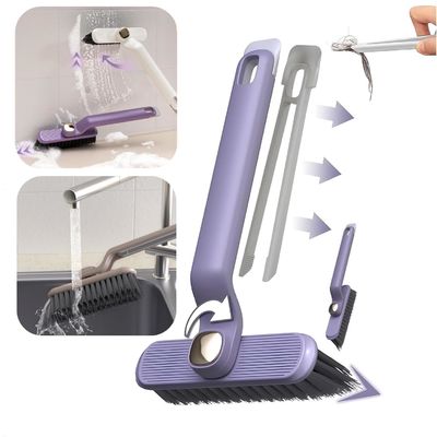 Brosse à nettoyer de cuisine et salle de bain multifonctionnelle pour le nettoyage et l'entretien du ménage