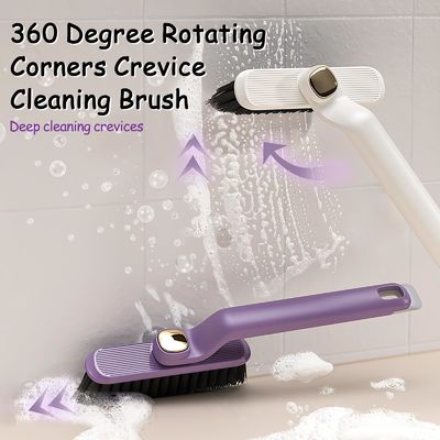 Brosse à nettoyer de cuisine et salle de bain multifonctionnelle pour le nettoyage et l'entretien du ménage