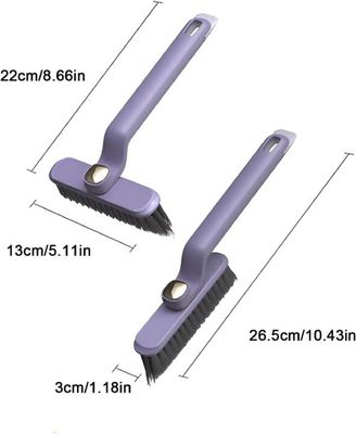 Brosse à nettoyer de cuisine et salle de bain multifonctionnelle pour le nettoyage et l'entretien du ménage