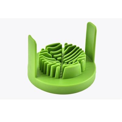 Ensemble de trancheuse à œufs 3 coupeuses pour tranches minces Outil de coupe manuel facile en plastique PP avec support de trancheuse