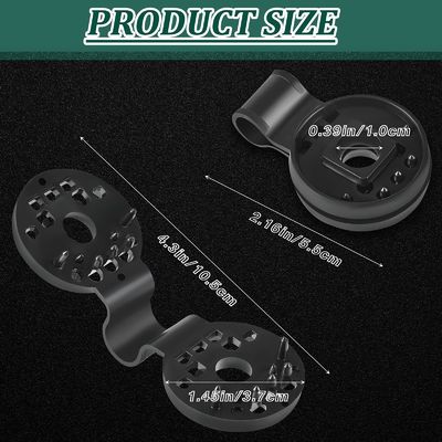 Clips de tissu d'ombre Grip de verrouillage lourd pour une variété de filet d'ombrage solaire et clip de maille en plastique