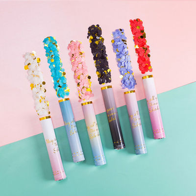 Cannon de poudre de confetti avec logo personnalisé - 100 cm de fumée de poudre de confetti