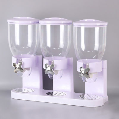 Distributeur de céréales à double extrémité en plastique à double extrémité