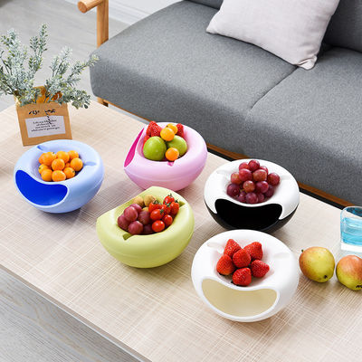 Maximiser le temps de collation avec ce récipient à double couche de fruits secs et porte-téléphone