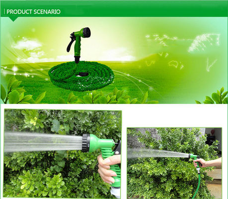 25-250ft haute pression lourde de service de jardin de tuyau d'eau de pulvérisation buse avec tuyau extensible