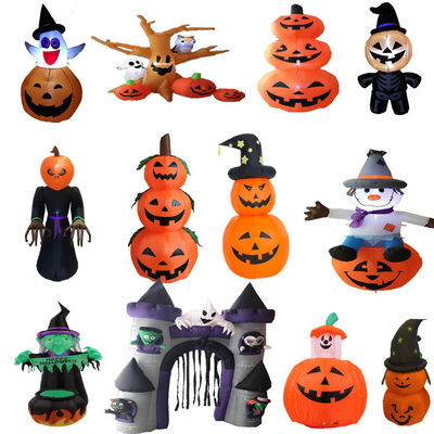 Noël LED fête de vacances squelette de citrouille accessoires jouets vacances lumières gonflables extérieures