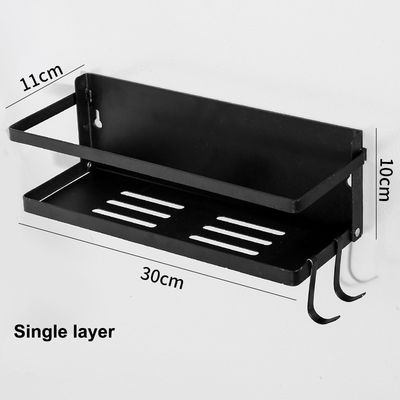 Étagère latérale du réfrigérateur en acier au carbone et en caoutchouc magnétique pour le stockage de la cuisine
