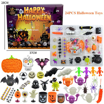 Des dessins animés Fidget Squishy Toy 18pcs 24pcs Blind Box Jouets d'Halloween