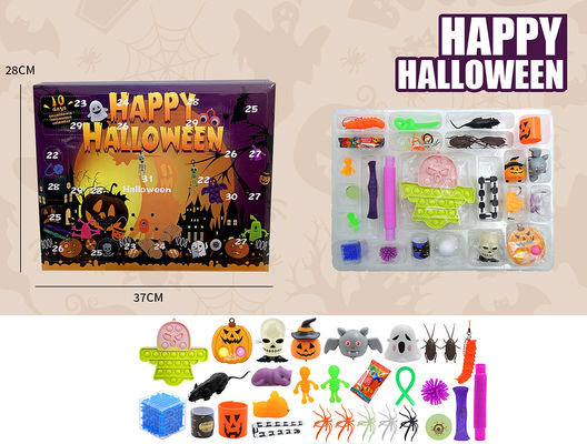 Des dessins animés Fidget Squishy Toy 18pcs 24pcs Blind Box Jouets d'Halloween