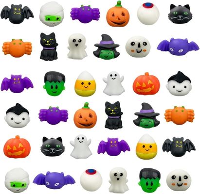 Des dessins animés Fidget Squishy Toy 18pcs 24pcs Blind Box Jouets d'Halloween