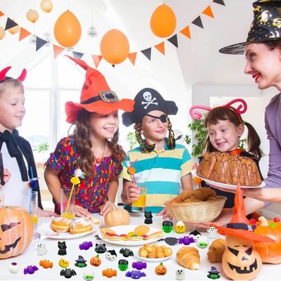 Des dessins animés Fidget Squishy Toy 18pcs 24pcs Blind Box Jouets d'Halloween