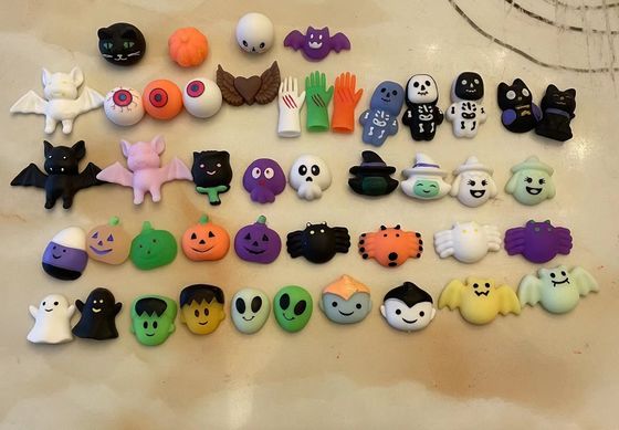 Environnemental Halloween Mochi Squishy Jouet mignon et satisfaisant pour le jeu des enfants