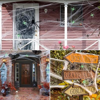 Des accessoires de scène terrifiants pour une maison hantée