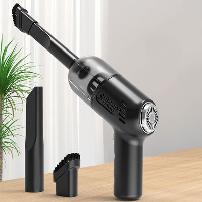aspirateur humide et sec réutilisable pour nettoyage rapide en noir 110w 3.7v