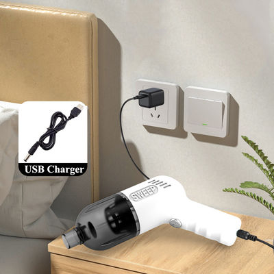 aspirateur humide et sec réutilisable pour nettoyage rapide en noir 110w 3.7v