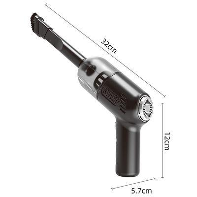 aspirateur humide et sec réutilisable pour nettoyage rapide en noir 110w 3.7v