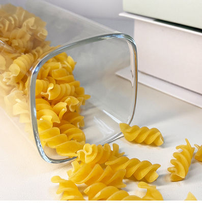 Boîtes en verre à couvercle en acier inoxydable pour le stockage des fruits secs, des collations et plus encore dans la cuisine