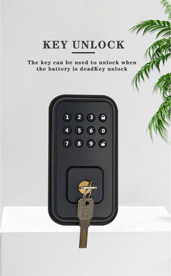 Sécurisez votre porte avec une serrure intelligente numérique alimentée par batterie et l'application wifi TTlock Tuya