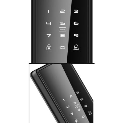 Manche de porte numérique de sécurité extérieure avec Tuya Ttlock et reconnaissance d'empreintes digitales