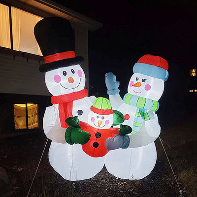 Décorations de Noël pour jardin intérieur et extérieur 6 pieds Noël gonflables Père Noël avec lumières LED vert