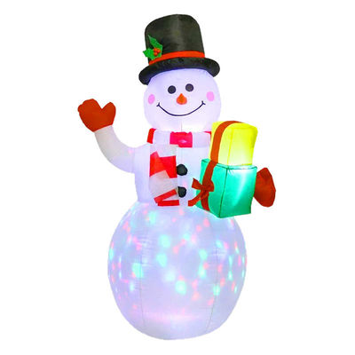 Décorations de Noël pour jardin intérieur et extérieur 6 pieds Noël gonflables Père Noël avec lumières LED vert
