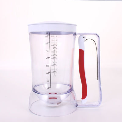 Dispensateur de pâte de farine de pâte de 17x11.4x18.7cm pour pancakes, biscuits, gâteaux et muffins