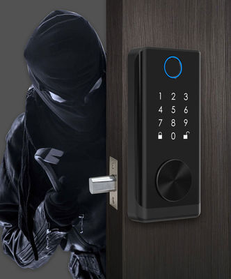 Entrée de porte sécurisée extérieure étanche au toucher clavier de contrôle d'accès lecteur de carte avec application