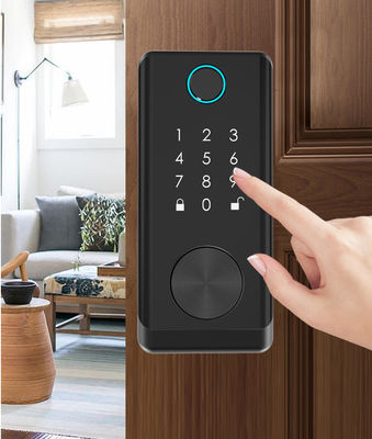 Entrée de porte sécurisée extérieure étanche au toucher clavier de contrôle d'accès lecteur de carte avec application