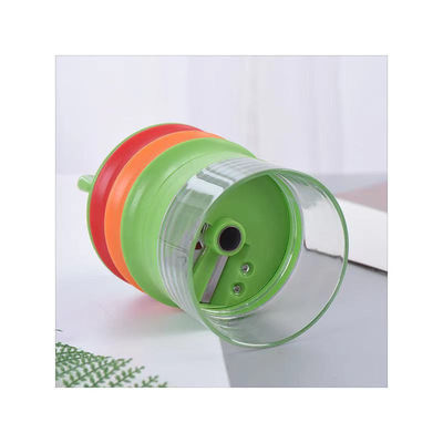 Orange 3 en 1 Spiralizer Julienne grossier et fin ensemble de tranchage pour les outils de cuisine intelligents