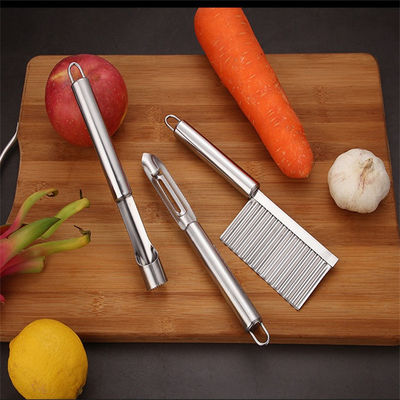 Gadgets de cuisine de restaurant ensemble de 6 pièces d'acier inoxydable outils multifonctionnels de fruits