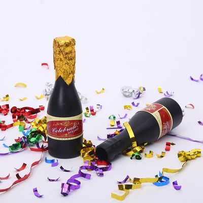 Logo personnalisé Bouteille de champagne Popper de fête L'accessoire ultime de célébration de l'année