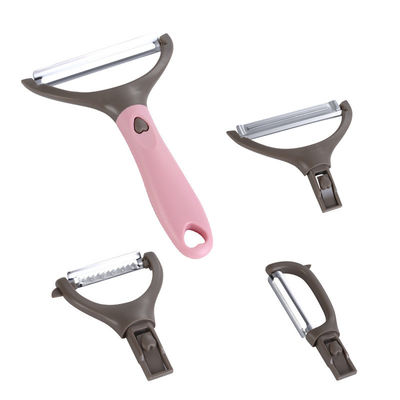 4 pièces Kitchen Gadget Set Peelers multifonctionnels pour éplucher les pommes de terre dans le restaurant