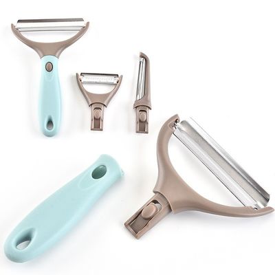 4 pièces Kitchen Gadget Set Peelers multifonctionnels pour éplucher les pommes de terre dans le restaurant