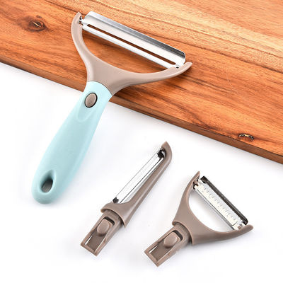 4 pièces Kitchen Gadget Set Peelers multifonctionnels pour éplucher les pommes de terre dans le restaurant